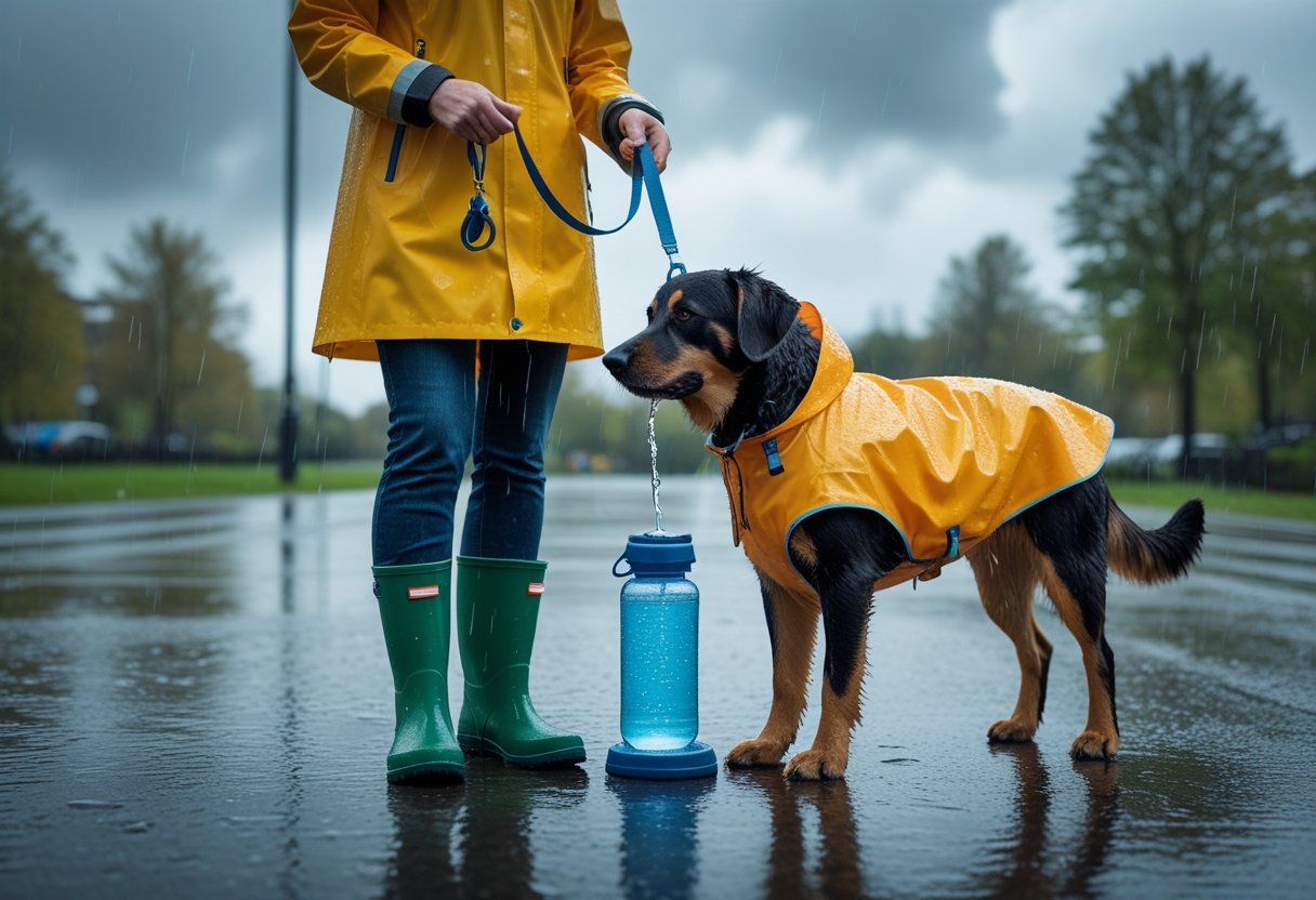 Sadan holder du dit kaeledyr tort og hydreret pa regnfulde dage
